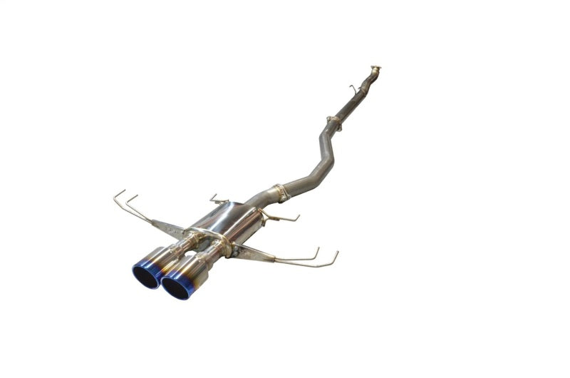 Injen 17-22 Honda Civic Type-R 3in SS Cat-Back Exhaust w/ Dual Burnt Titanium Tips - SES1582TT