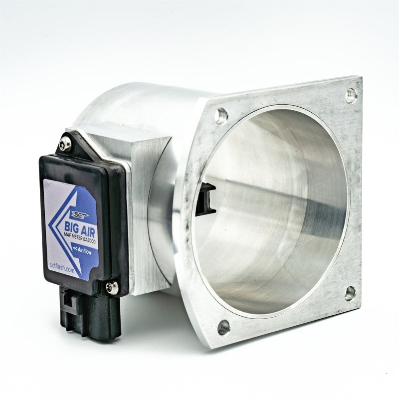 Clearance - SCT Performance 90mm Mass Air Meter for 89-08 Mustang / 99-04 Lightning/Harley (up to 725RWHP) - BA-3000