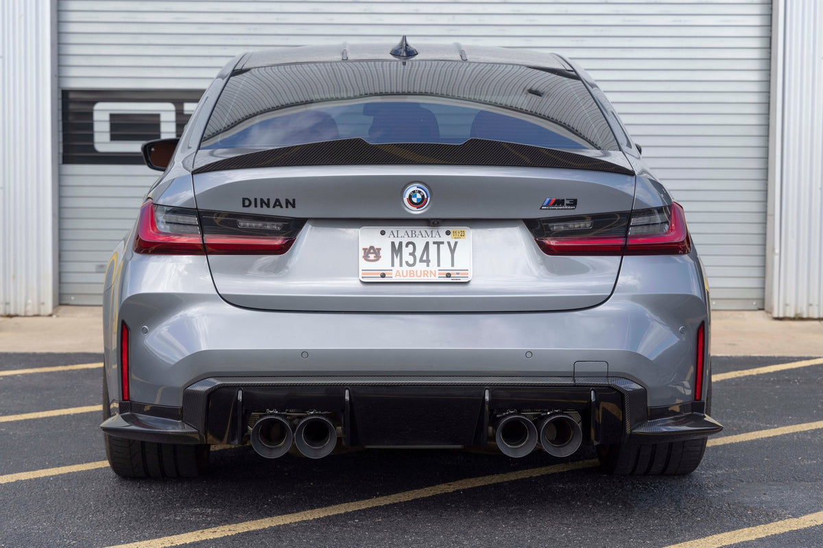 Dinan - Rear Side Splitters - 2021-2026 BMW M3 - D980-0048