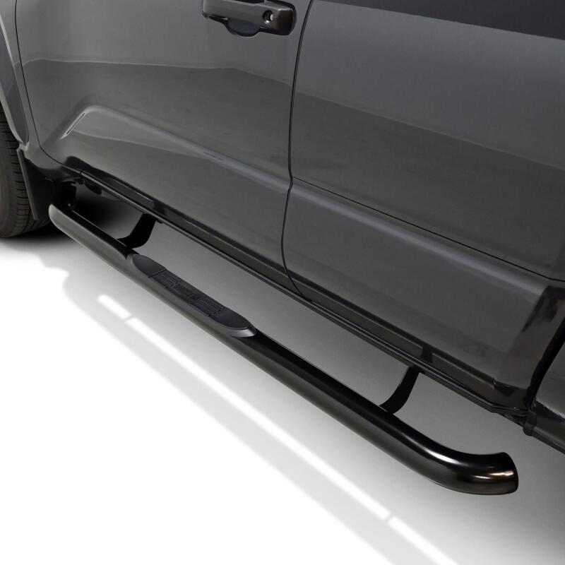 Westin 24-26 Toyota Tacoma Xtra Cab E-Series 3 Nerf Step Bars Black - 23-2895
