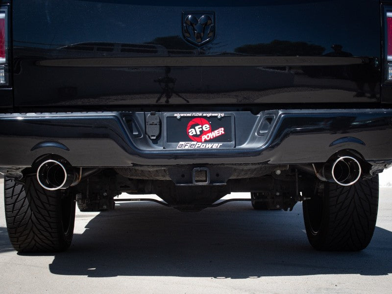 aFe 09-18 Ram 1500 V8 5.7L Hemi Gemini XV 3in 304 SS Cat-Back Exhaust w/ Polished Tips - 49-32083-P
