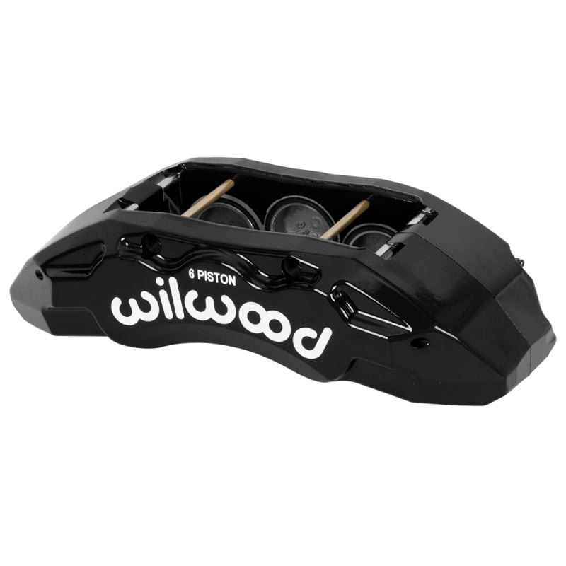 Wilwood caliper TX6-DM 14-18 ram 2500/3500 2.00/ 1.88/1.88 1.50 rotor R/H black - 120-17602-BK