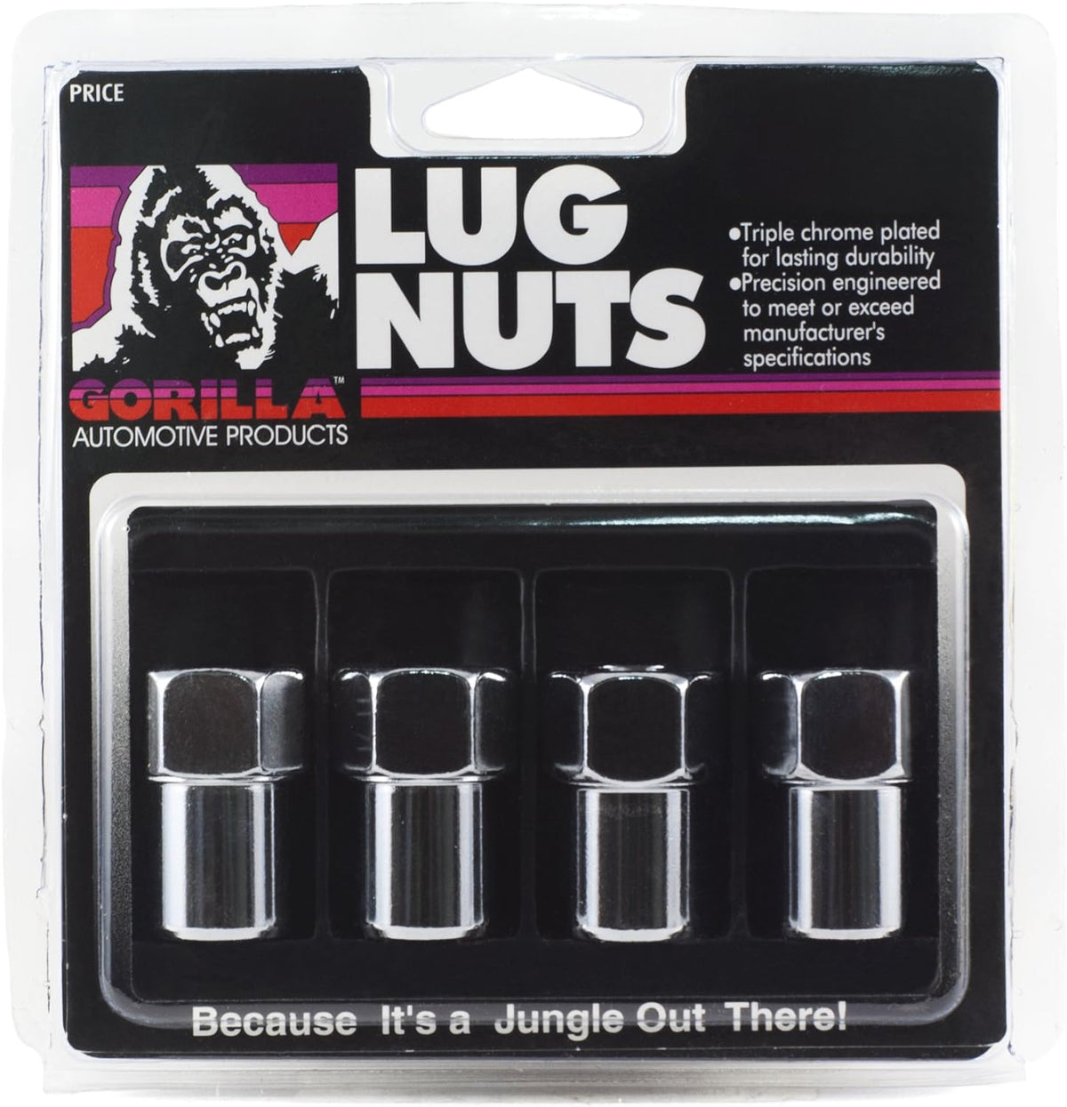 Gorilla Automotive - Std Mag OE Lug 13/16" 1/2 CHR Clam - 000000000000073087