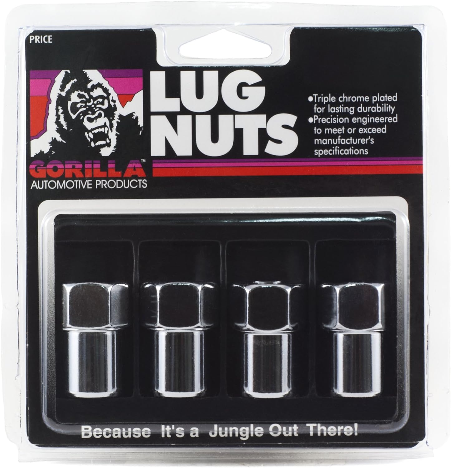 Gorilla Automotive - Std Mag OE Lug 13/16" 1/2 CHR Clam - 000000000000073087