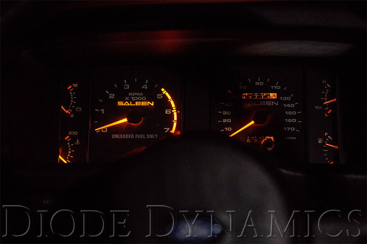 Diode Dynamics - Gauge Cluster LEDs for 1979-1993 Ford Mustang Fox Body (twelve) - DD0032TW