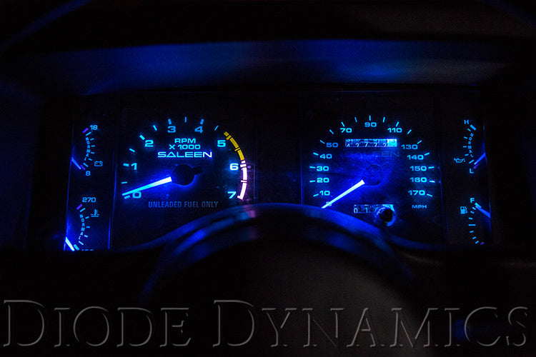 Diode Dynamics - Gauge Cluster LEDs for 1979-1993 Ford Mustang Fox Body (twelve) - DD0032TW