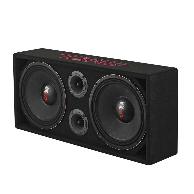 DS18 Loaded Ported Enclosure Incls PRO-X10M & PRO-TWX2/FRP-1.2K4/ Cable & Terminal- Black Carpet - VOC10LD-PK - additional view 4