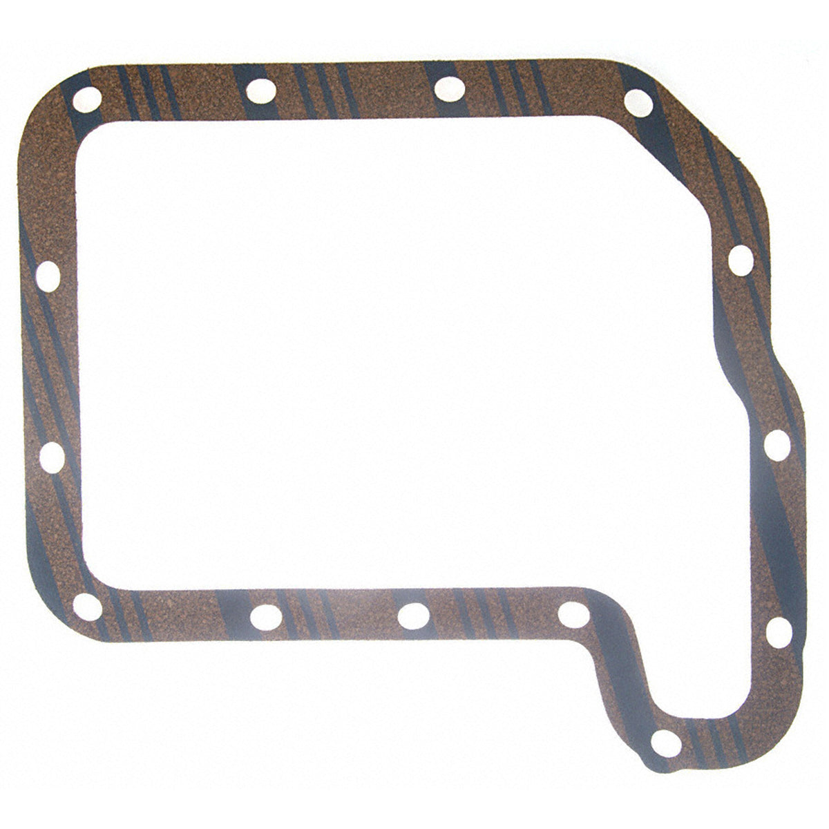 Fel-Pro Ford Escape TOS 18729 Transmission Oil Pan Gasket 14 Bolt Hole One Piece Gasket - TOS18729 for 2001-2003 Ford Escape - front view