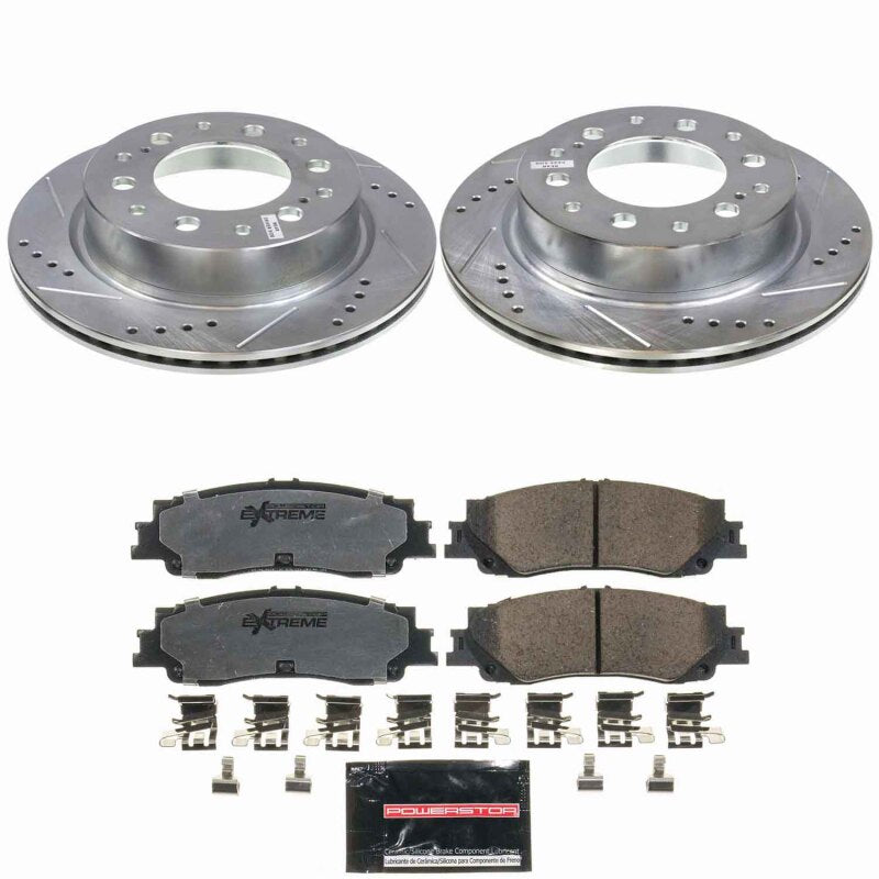 Power Stop 24-25 Toyota Tacoma Rear Z36 Truck & Tow Brake Kit - K9305-36