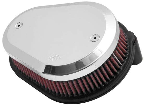 K&N Intake System for Harley Davidson - Color (Red) - Style (Triangle) - Size (6-8) - RK-3932 for 2007-2017 Harley-Davidson F