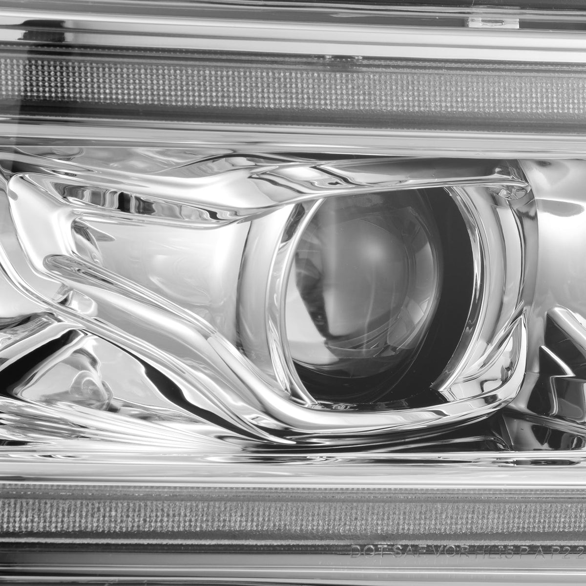 AlphaRex 94-01 Dodge Ram 1500 LUXX LED Headlights Chrome w/ Activ. Light Seq. Signal and SB DRL - 880354 for 1994-2001 Dodge 