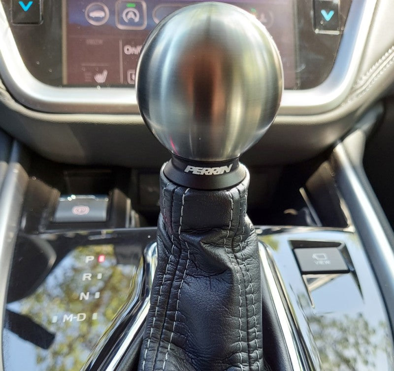Perrin 2020+ Subaru Outback/Ascent (w/CVT) SS Ball Shift Knob - 2.0in. / Brushed Finish - PSP-INR-141-3