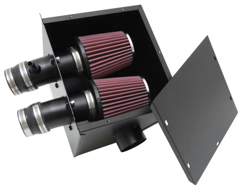 K&N 11-14 Polaris RZR 900 875CC Performance Intake Kit - 57-1129 for 2011-2013 Polaris Ranger RZR XP 900 LE - front view