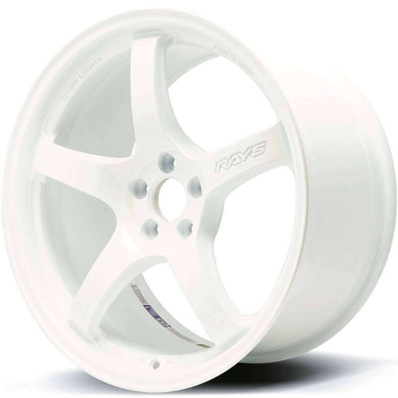 Gram Lights 57CR 15x8.0 +35 4-100 Ceramic White Wheel - WGCRE35ACPP
