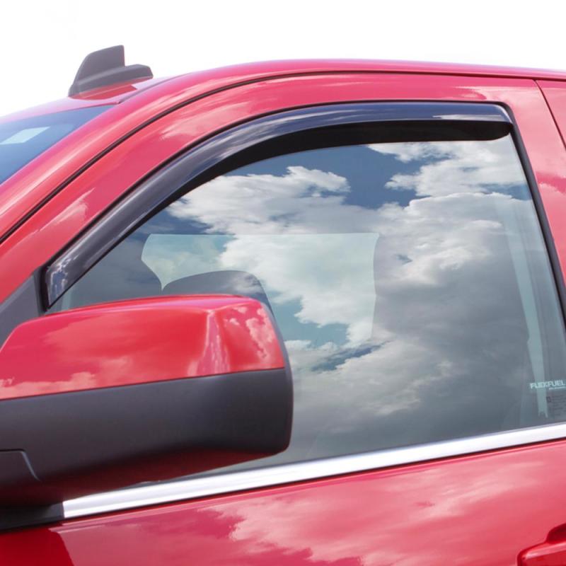 AVS 05-15 Toyota Tacoma Standard Cab Ventvisor In-Channel Window Deflectors 2pc - Smoke - 192153