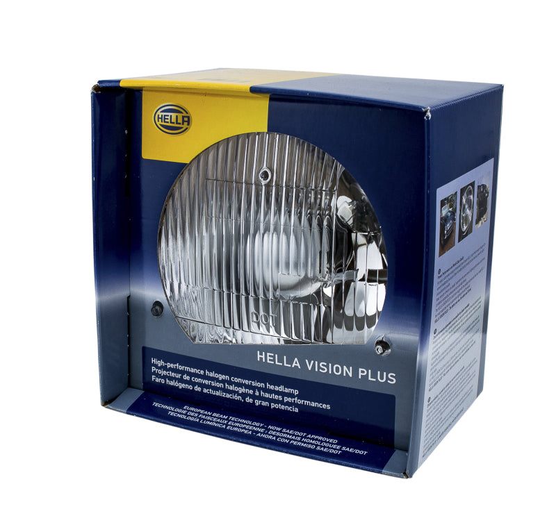 Hella Vision Plus 7 inch 165MM HB2 12V SAE VP Head Lamp - 002395301