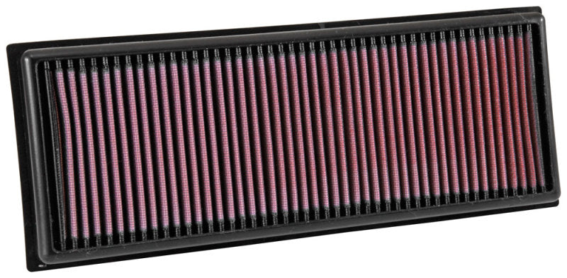 K&N 2014 Peugeot 308 L4-1.2L Drop In Air Filter - 33-3039 by K&N Engineering - front view