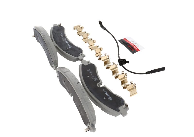 Brembo OE 20-21 Chevy Silverado 2500 HD/3500 HD/GMC Sierra 2500 HD Ceramic Brake Pad - Front - P10100N