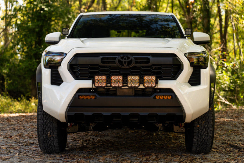 Diode Dynamics 2024 Toyota Tacoma SS5 Grille CrossLink Lightbar Kit - Pro Yellow Combo - DD8030