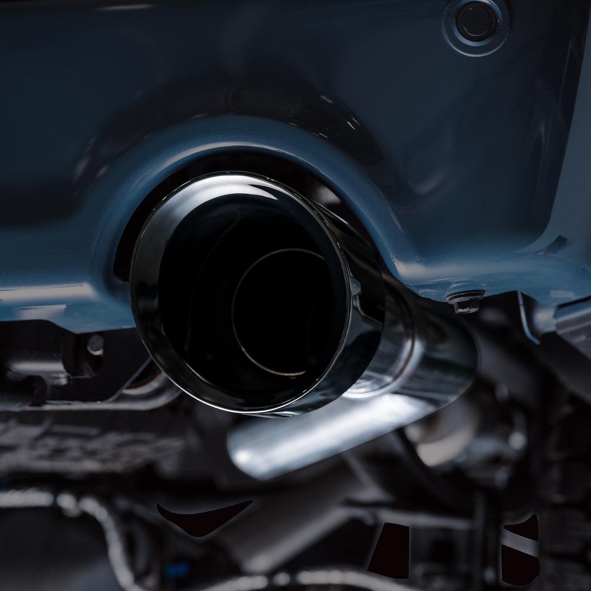 AWE Tuning 2021+ Ford F-150 Tremor (w/ Bumper Cutouts) 0FG Resonated Catback - Diamond Black Tips - 3015-33402