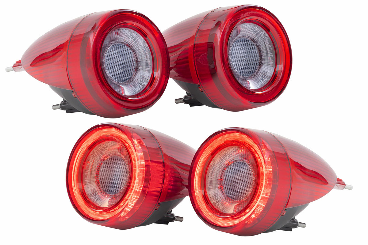 Morimoto - XB LED Tail Lights: Ferrari F430 (05-10) (Set/Red) - LF356