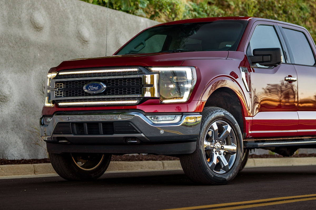 Morimoto - XBG LED Grille: Ford F150 (2021+) (Unfinished / White DRL) - XBG21