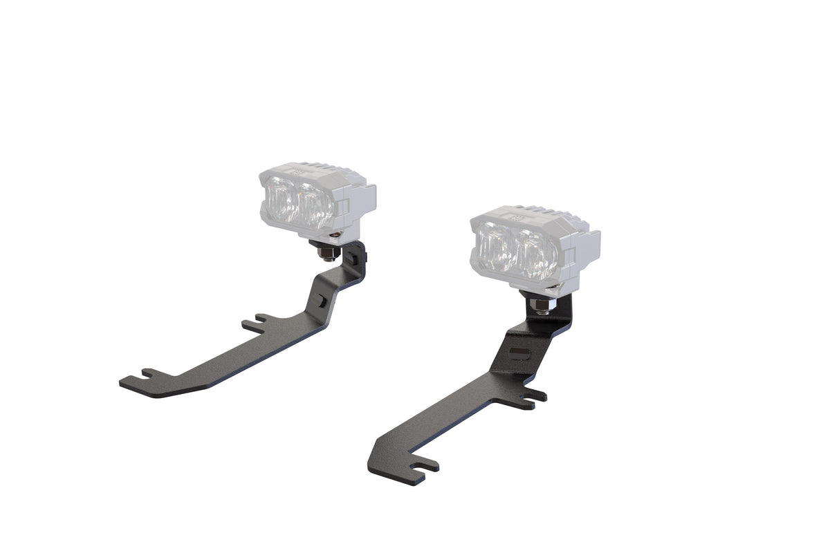 Morimoto - Ditch Light Brackets: Silverado HD (20+ / Set) - BAF073