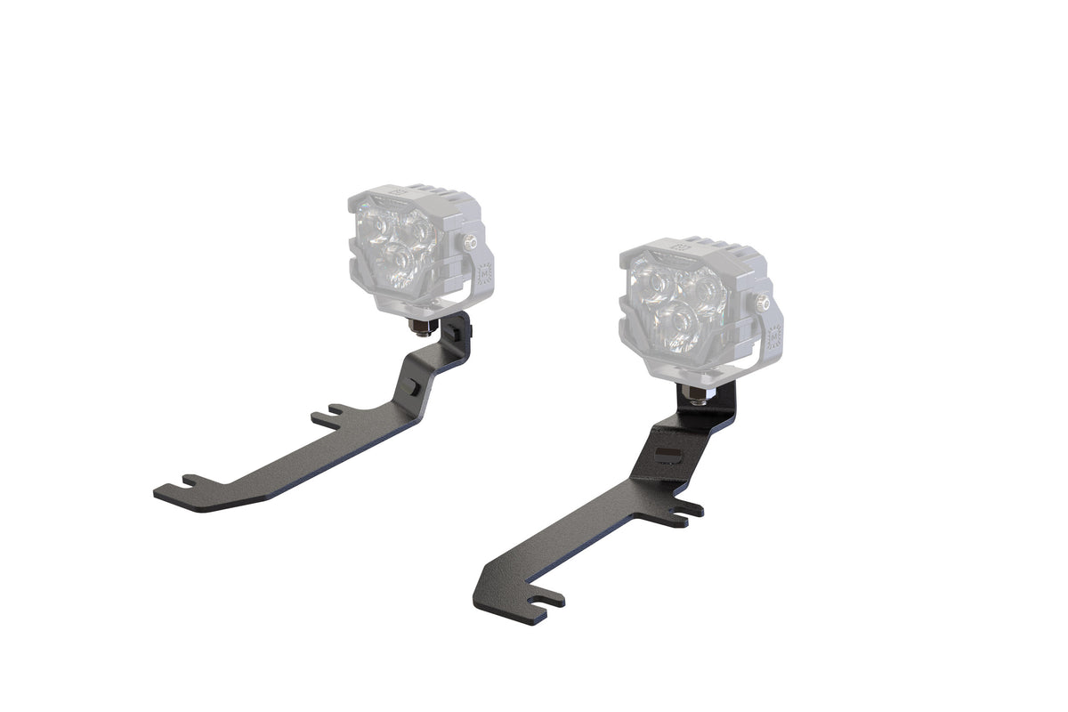 Morimoto - Ditch Light Brackets: Silverado HD (20+ / Set) - BAF073