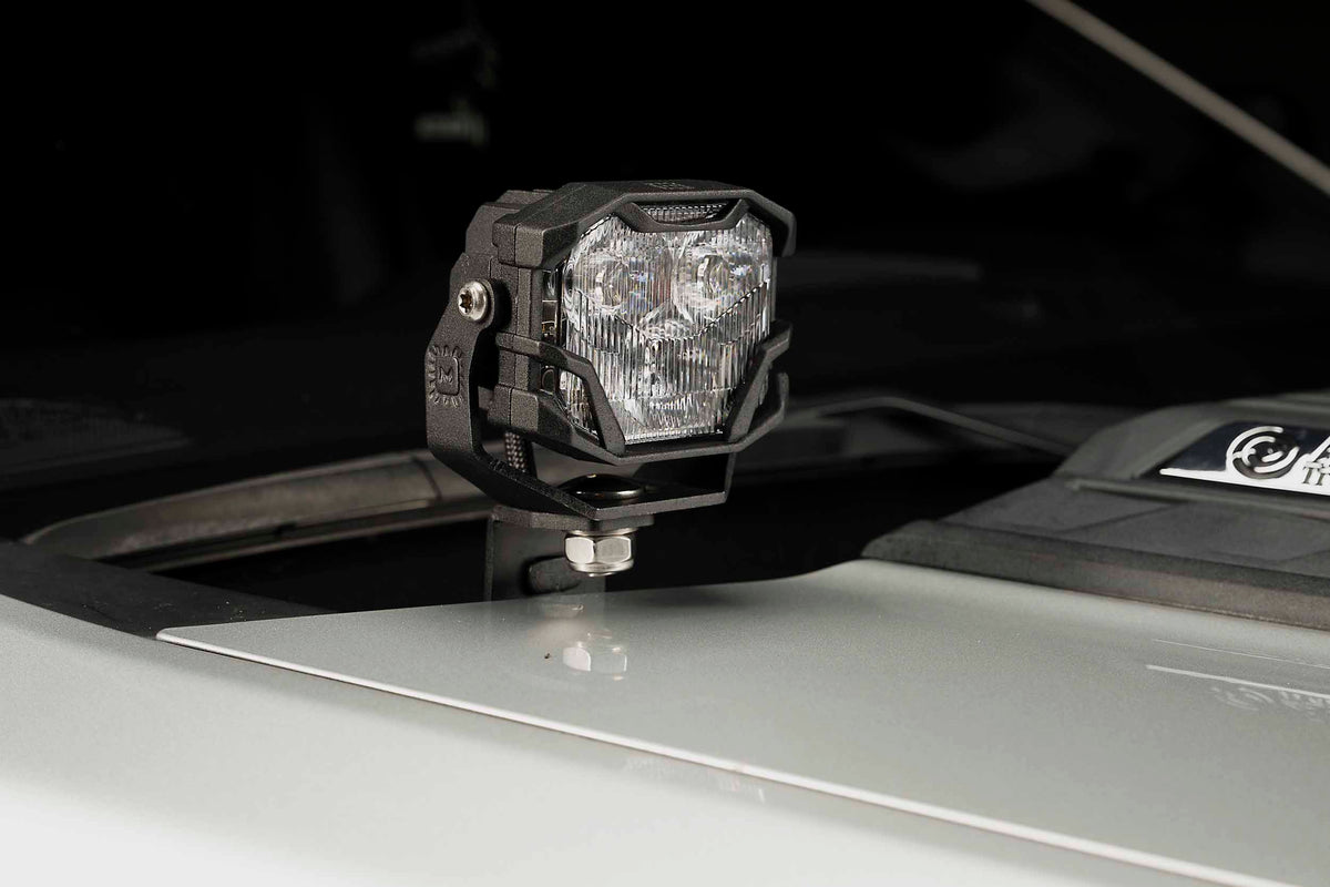 Morimoto - Ditch Light Brackets: Silverado HD (20+ / Set) - BAF073