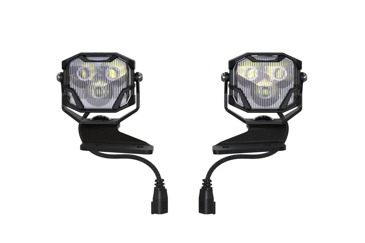 Morimoto - Ditch Light Brackets: Bronco (2021+) - BAF070