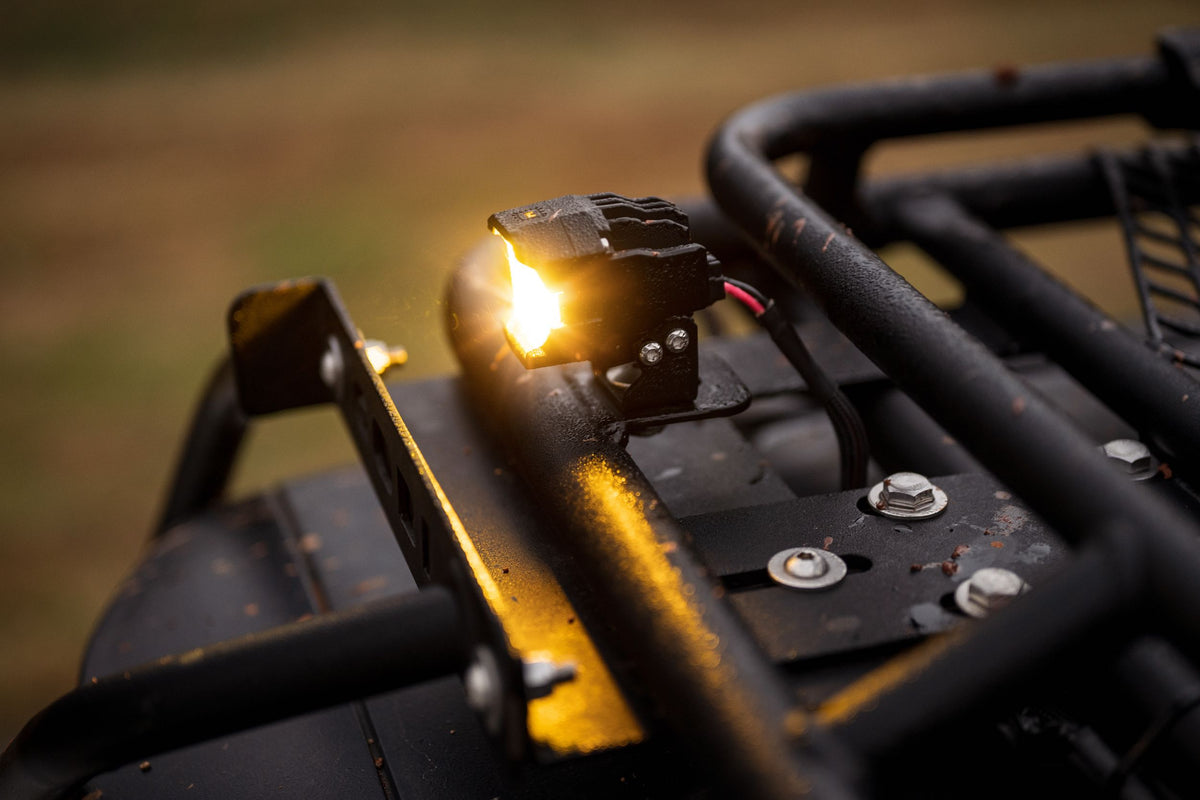 Morimoto - 1Banger HXB LED Pod (Spot / Yellow)(Pair) - BAF095