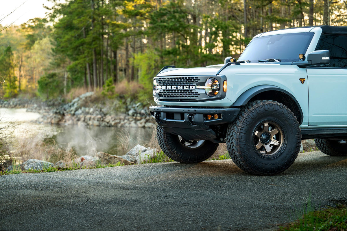 Morimoto - 4Banger Triple Fog Kit: 2021+ Bronco (brackets only) - BAF069