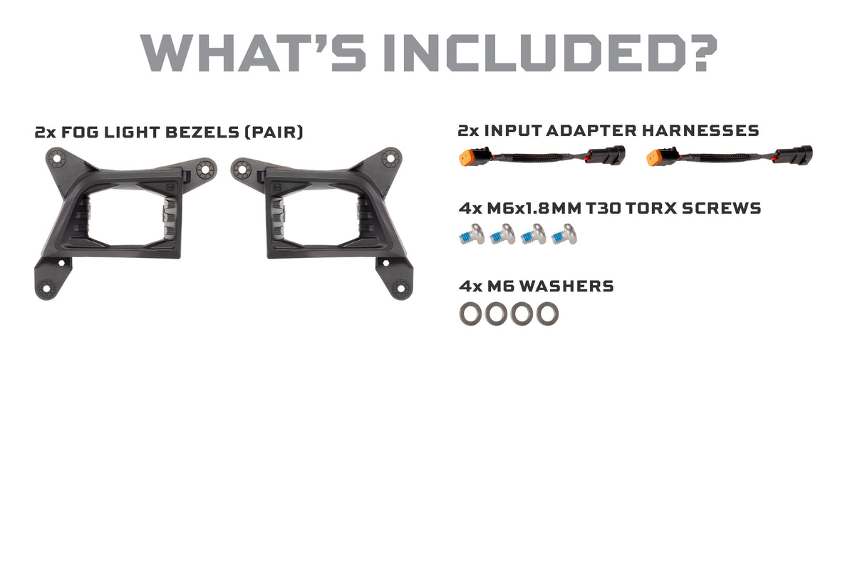 Morimoto - Fog Kit: Chevy Silverado (NCS White) - BAF068-KIT-NCS-WHT
