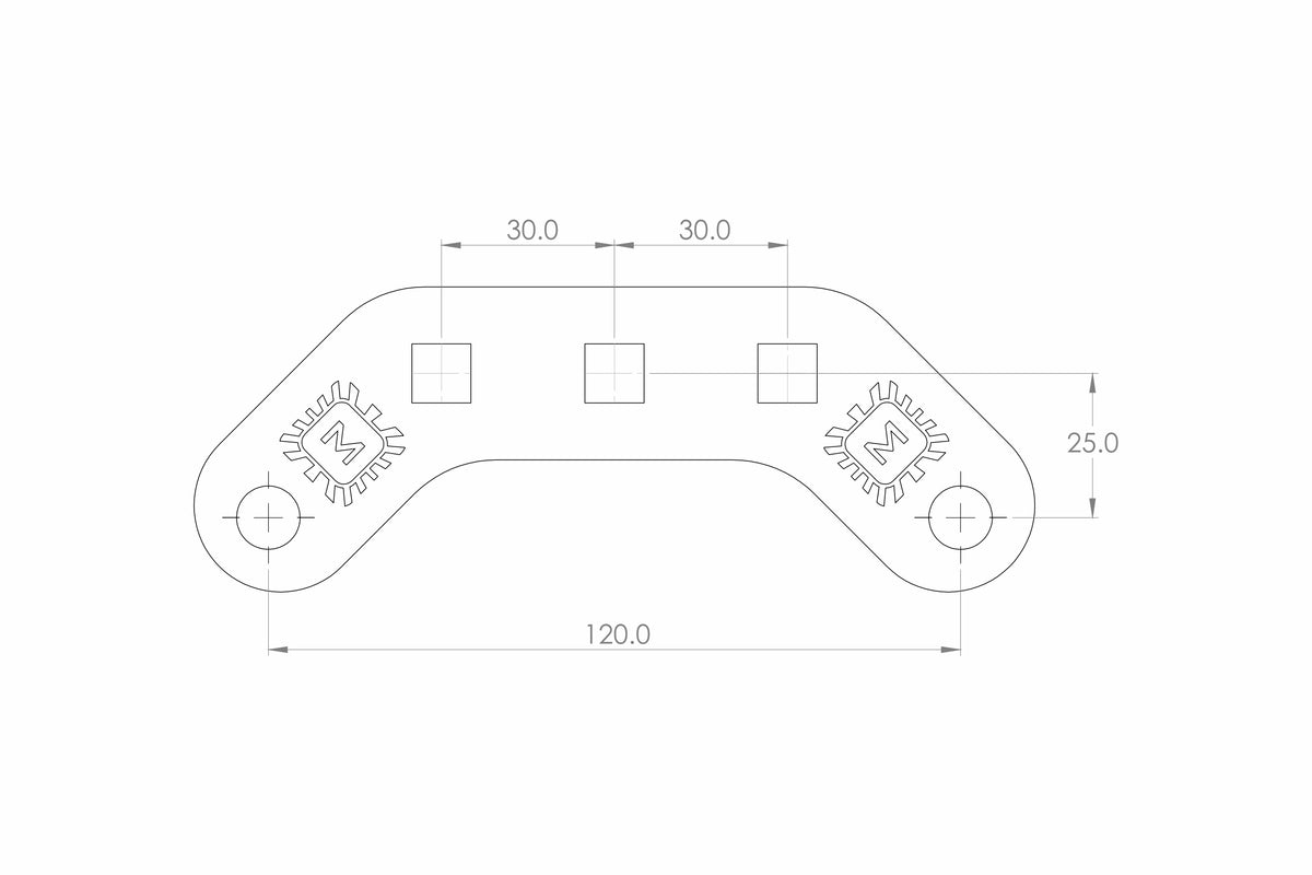 Morimoto - Double Pod Adapters (Set) - BAF056