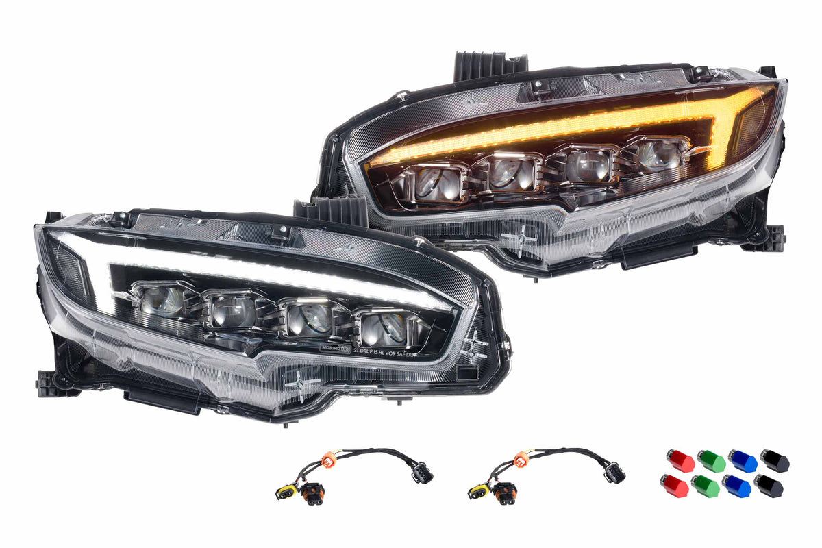 Morimoto - XB LED Headlights: Honda Civic (16-21)(Gen II / Pair) - LF2-473