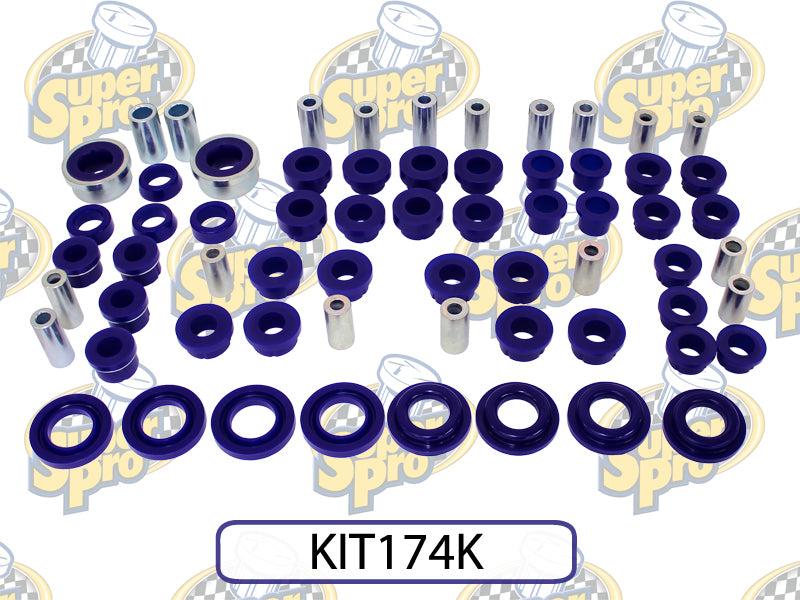 SuperPro 2013 Scion FR-S Base Front / Rear Vehicle Master Bushing Kit - KIT174K