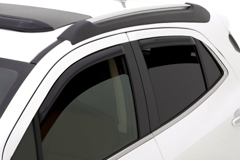 AVS 13-18 Buick Encore Ventvisor In-Channel Front &amp; Rear Window Deflectors 4pc - Smoke - 194446