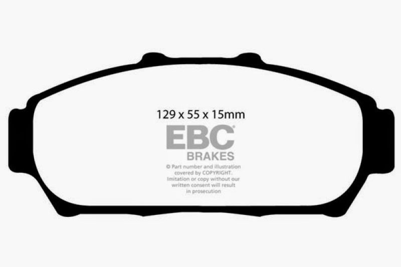 EBC 94-01 Acura Integra 1.8 Redstuff Front Brake Pads - DP31206C