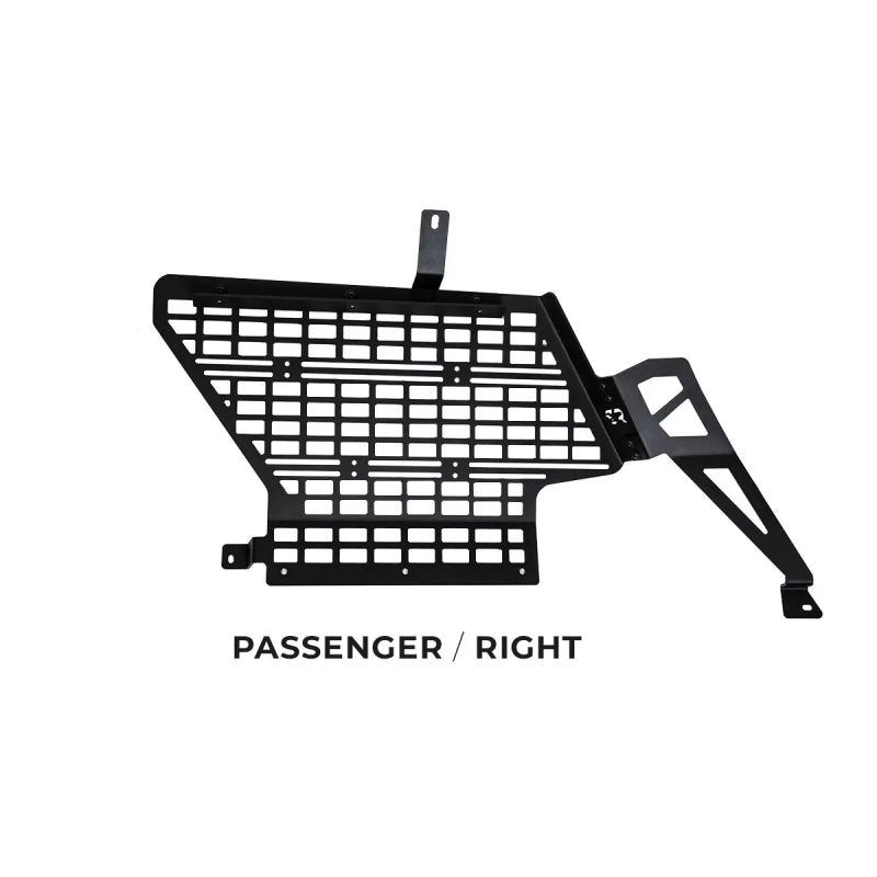Cali Raised 2025+ Toyota 4Runner Interior Rear Side Window Molle Panel - 2 Row Seating - Pass. Side - CR4351 - front view