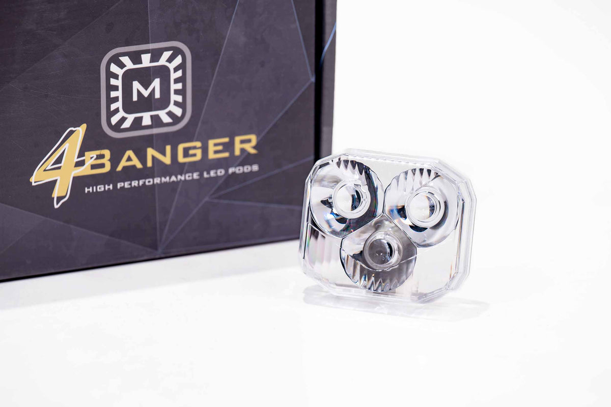 Morimoto - Lens Only: 4Banger (White / Spot) - BAF200
