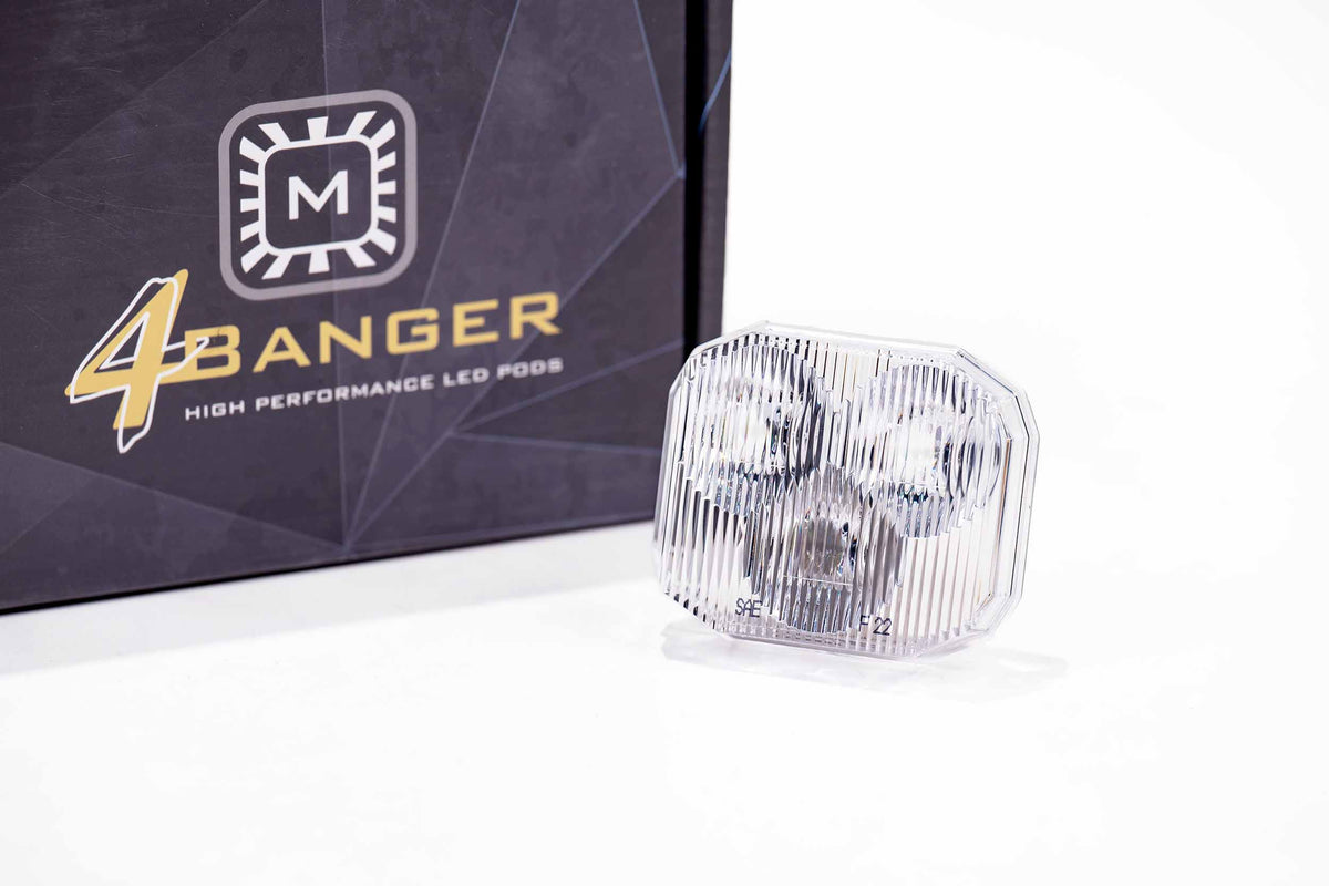 Morimoto - Lens Only: 4Banger (White / Wide) - BAF202