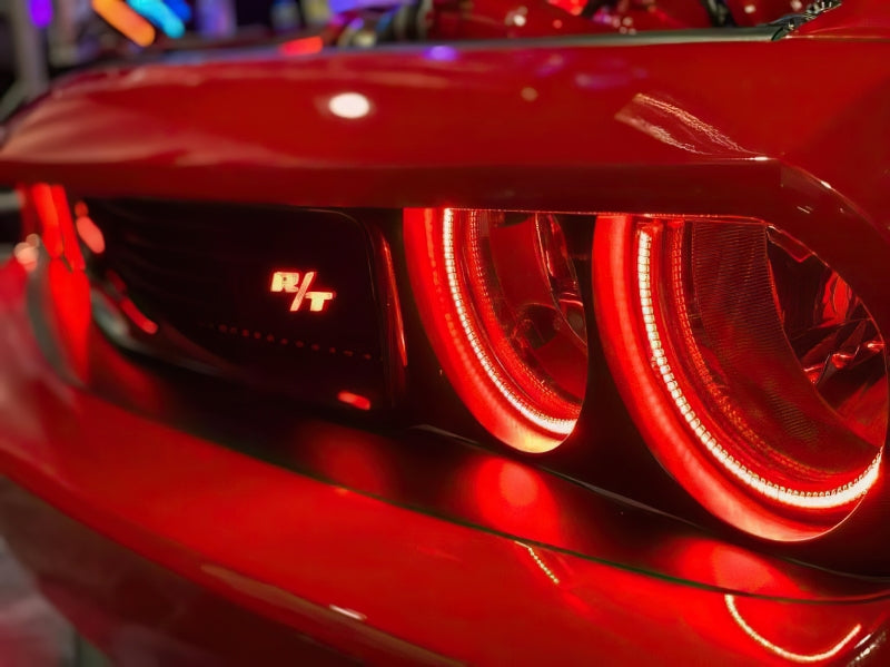 Oracle 0814 Dodge Challenger Dynamic Surface Mount Headlight/Fog Light Halo Kit COMBO  SEE WARRANTY - 1458-332
