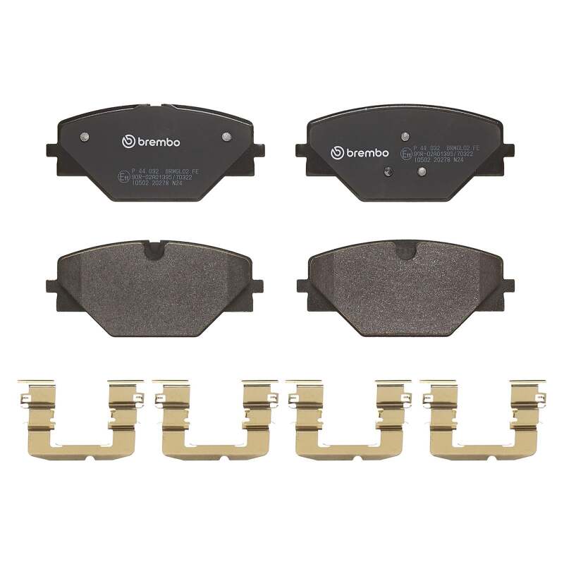 Brembo OE 22-24 Land Rover Range Rover/23-24 Range Rover Sport PRIME Low-Met Brake Pad - Rear - P44032