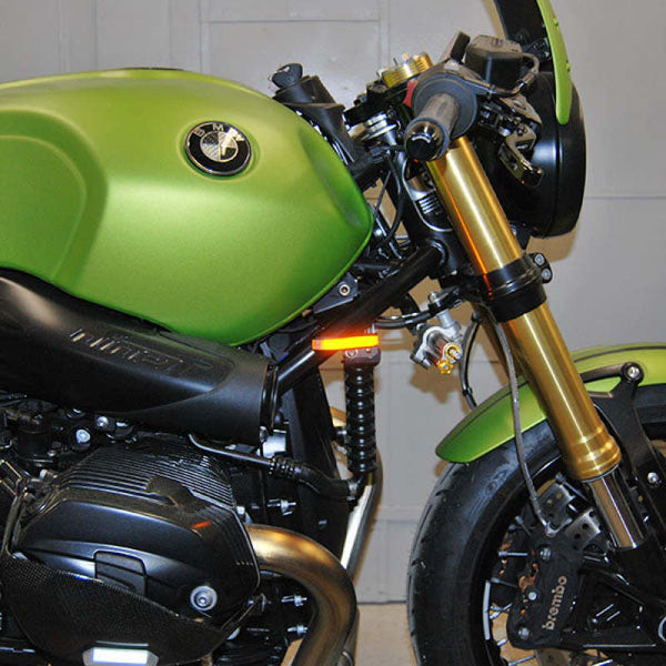 New Rage Cycles 14+ BMW R Nine T Front Turn Signals - R9T-FB - front view
