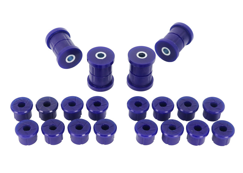 SuperPro 1986-1993 Suzuki Samurai JA Suzuki Samurai Front & Rear Leaf Spring & Shackle Bushing Kit - KIT068K