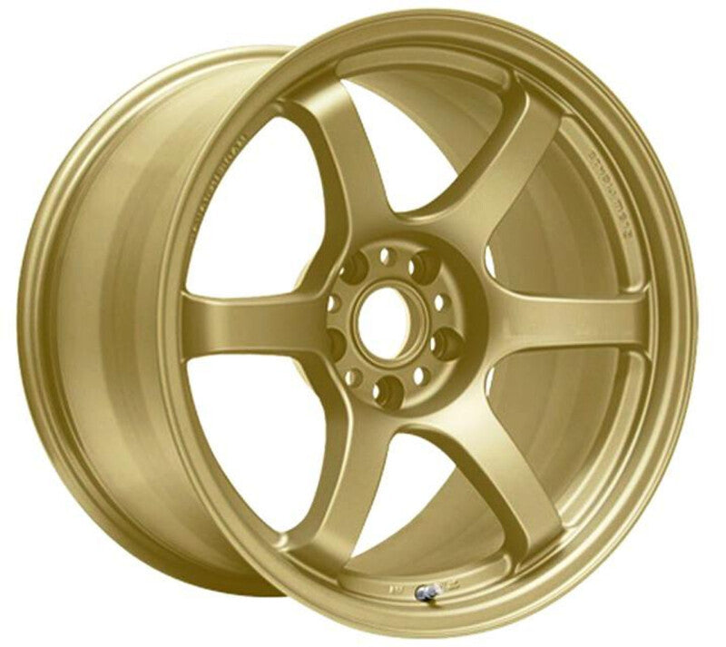 Gram Lights 57DR 18x9.5 +38 5-114.3 E8 Gold Wheel - WGIX38EEGP