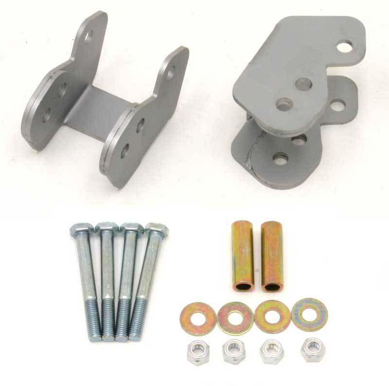 BMR 82-02 3rd Gen F-Body Weld-On Control Arm Relocation Brackets - Natural - CAB001 by BMR Suspension