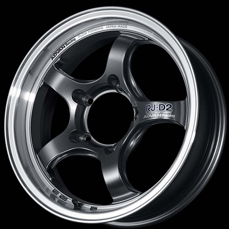 Advan RG-D2 17x8.5 -10MM 6-139.7 Machining &amp; Racing Gun Metallic Wheel - YAT7H-10KMGM