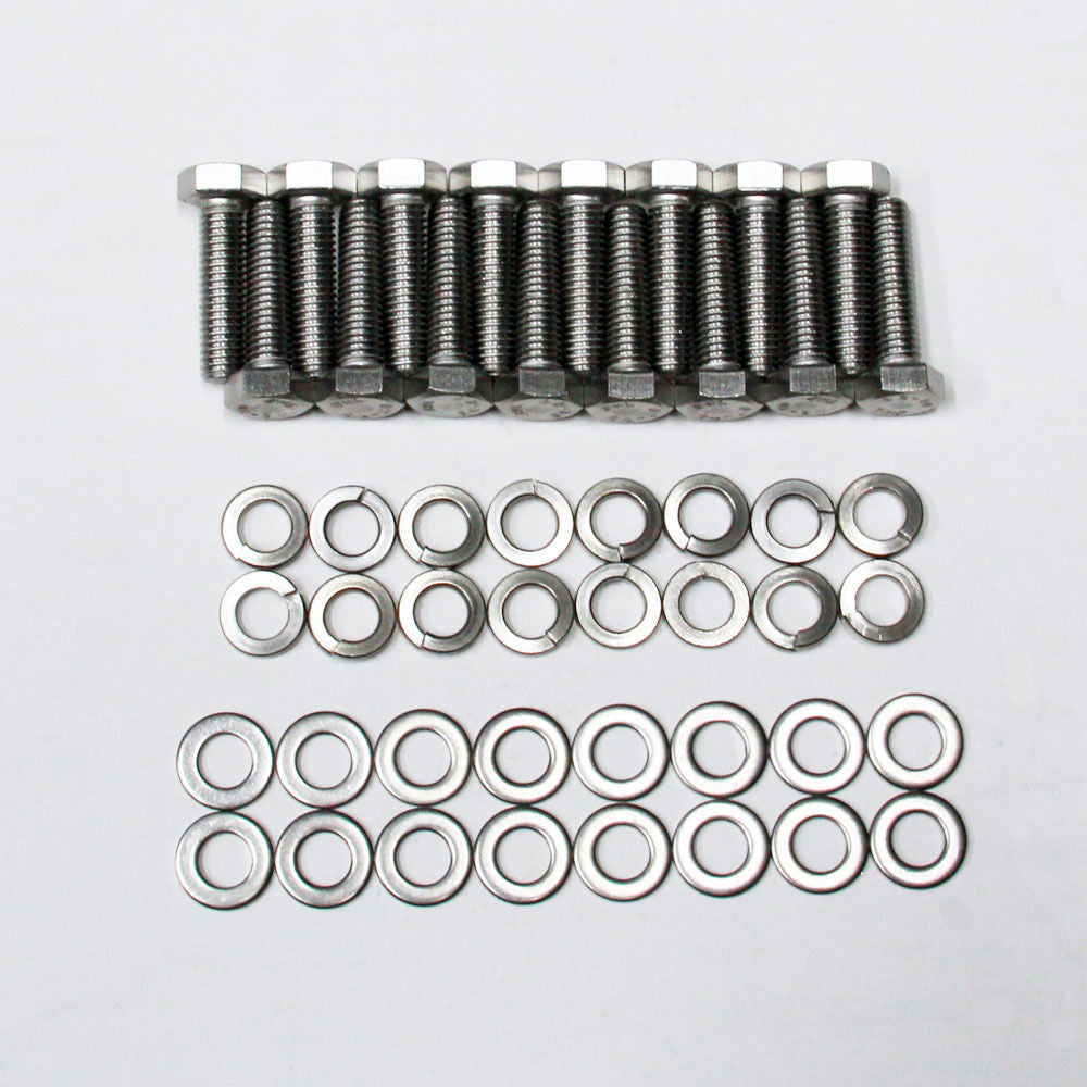 UPR - SOHC DOHC Stainless Steel Exhaust Bolt Kit 48pc (fits 96-10 Ford Mustang) UPR - 2025-37 for 1996-2010 Ford Mustang