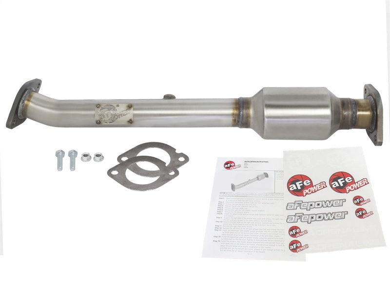 aFe Power Direct Fit Catalytic Converter Replacements Rear Left Side 05-11 Nissan Xterra V6 4.0L - 47-46103